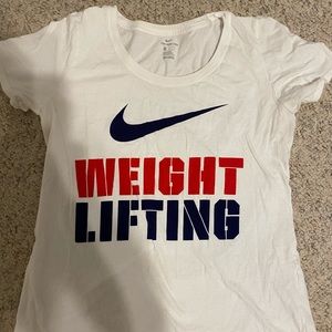 Nike weightlifting T-shirt